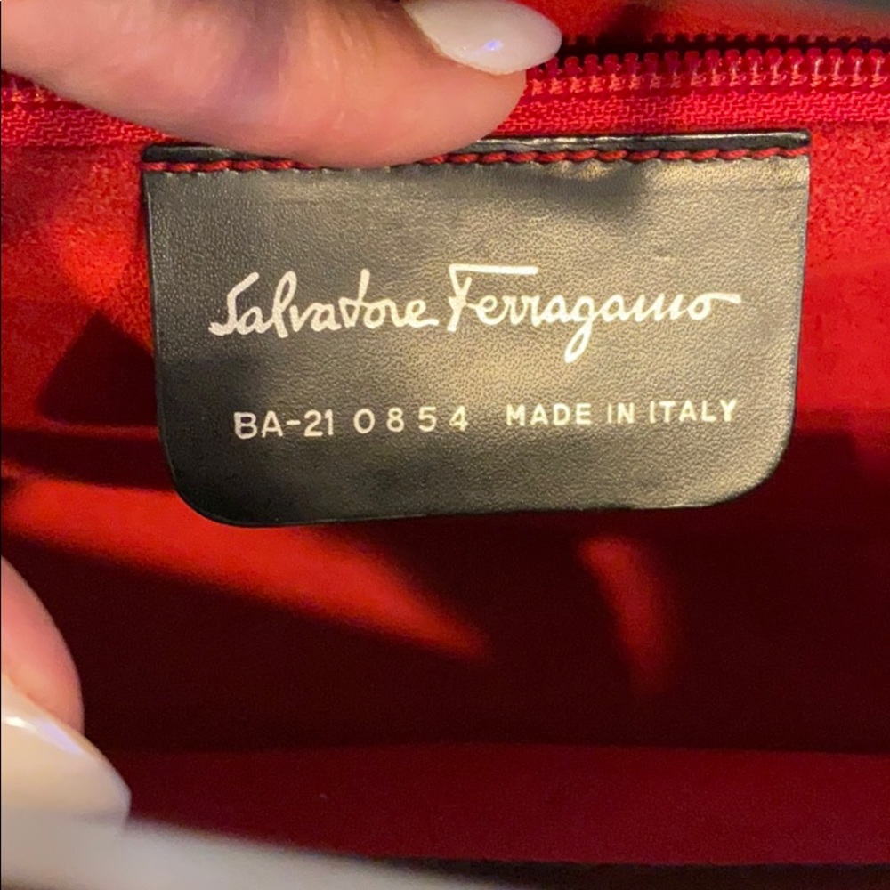 CLASSIC FERREGAMO Top Handle Handbag - Picture 13 of 13